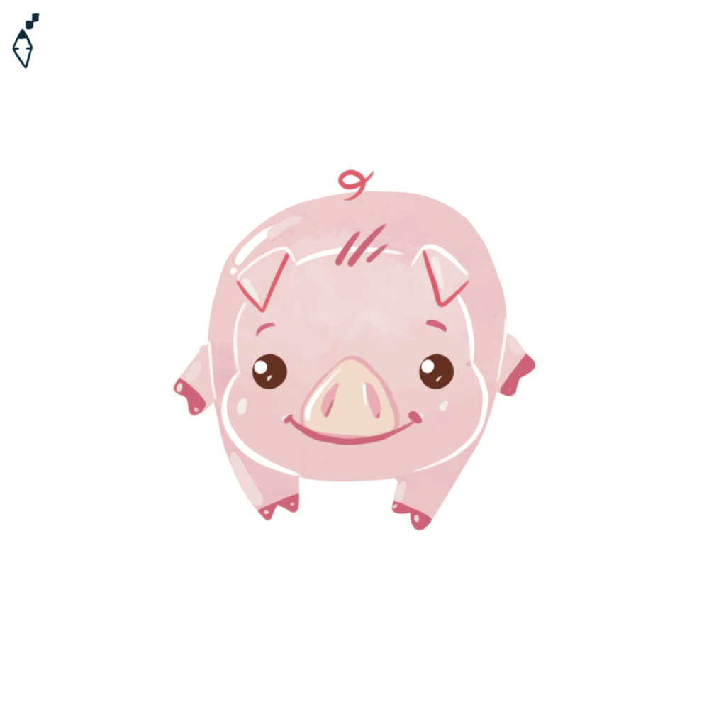 jumping pig