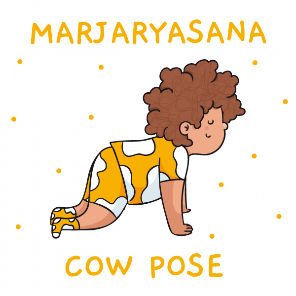 marjaryasana | Cow yoga pose